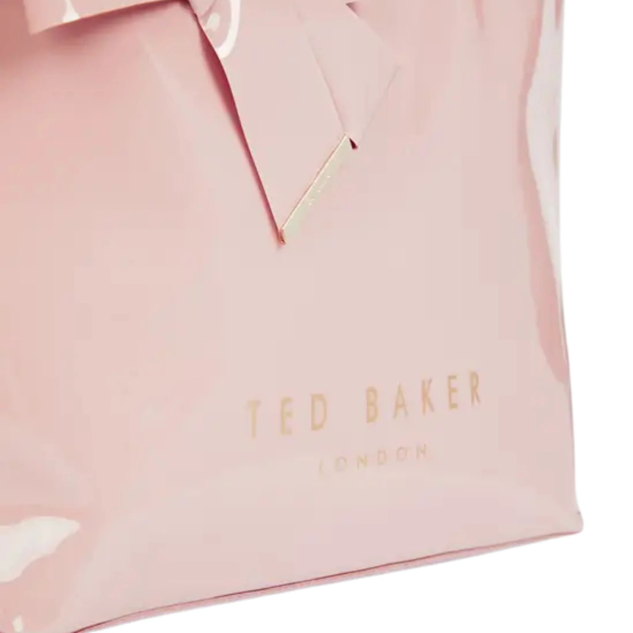 Womens Ted Baker Pale Pink Nicon Bow Large Icon Bag - Image 3