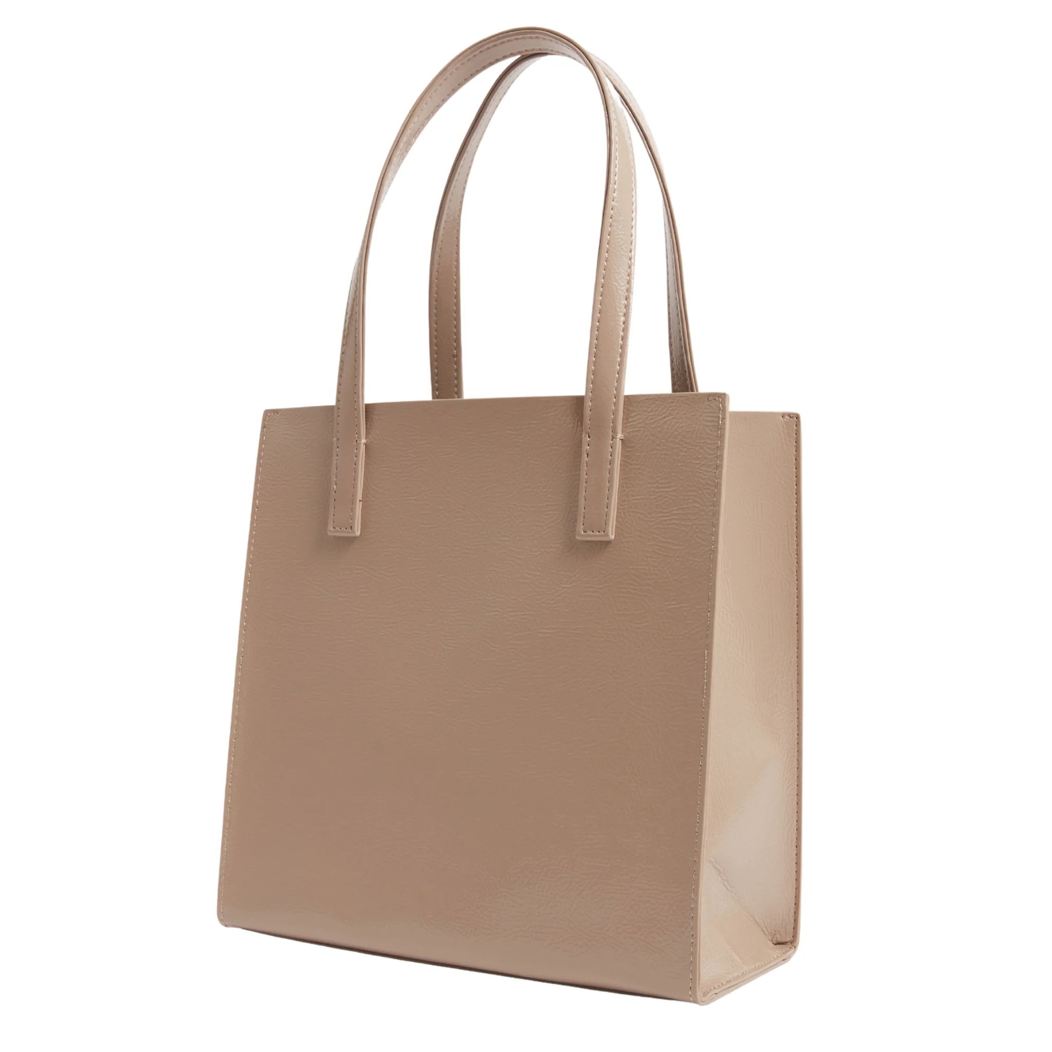 Womens Ted Baker Stone Crinion Crinkle Small Icon Bag - Image 4