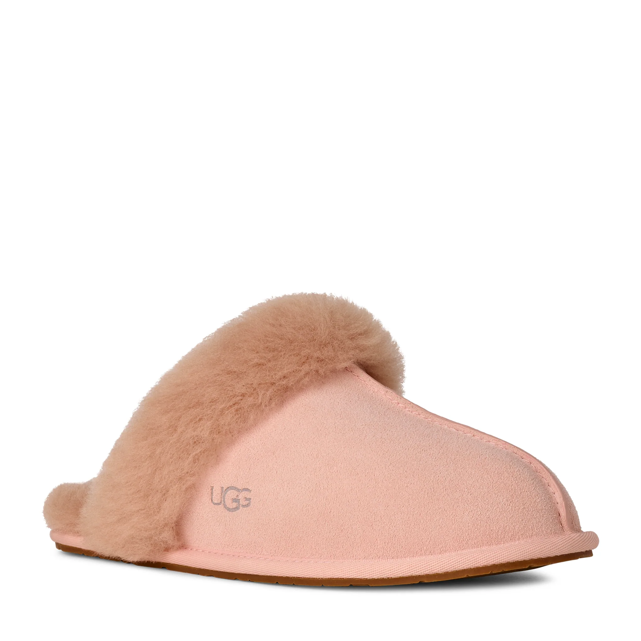 Womens UGG Beige Blush Scuffette II Slippers - Image 2