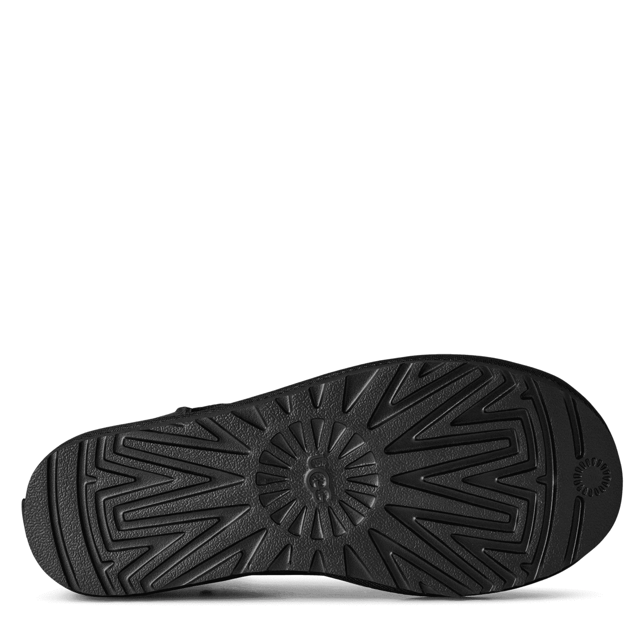 Womens UGG Black Classic Ultra Mini Leather Boots - Image 7