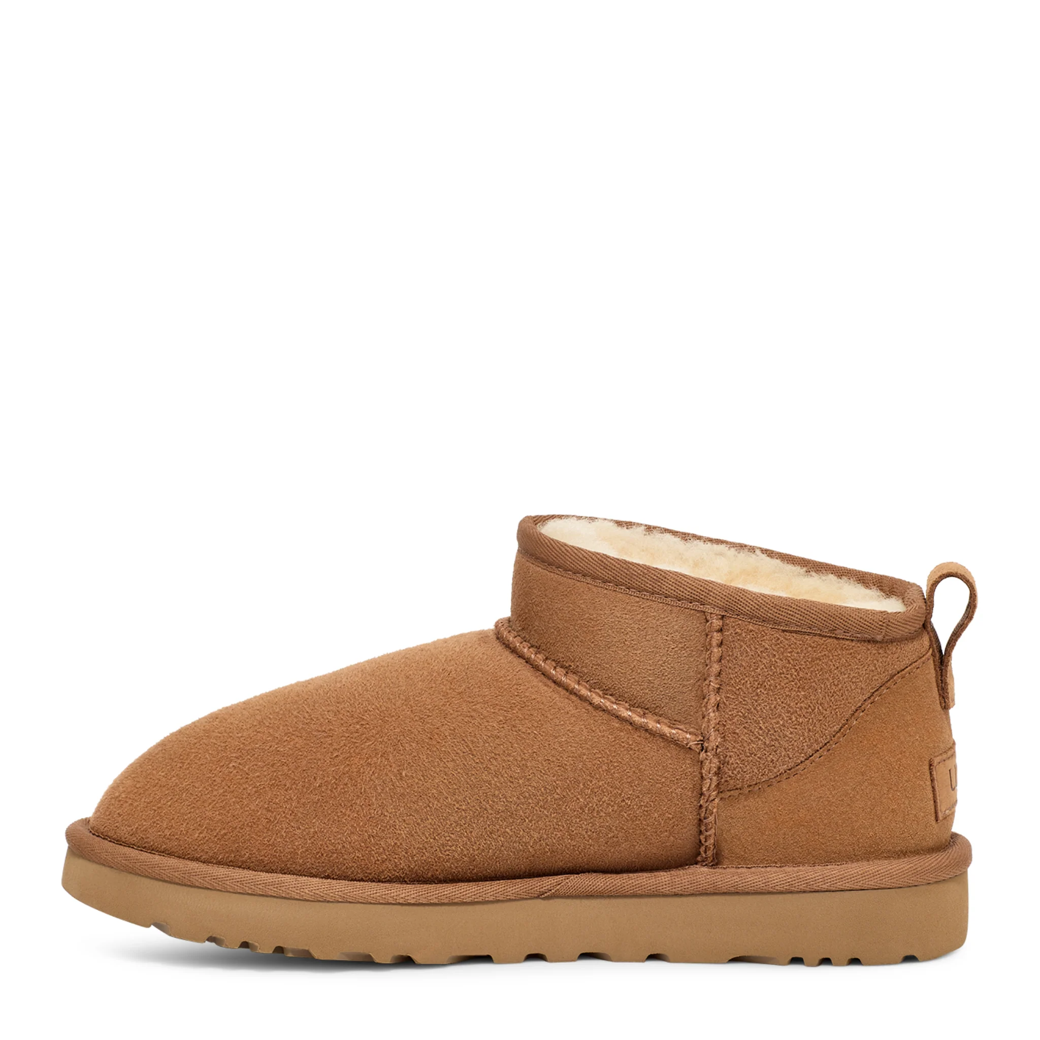 Womens UGG Chestnut Classic Ultra Mini Boots - Image 3
