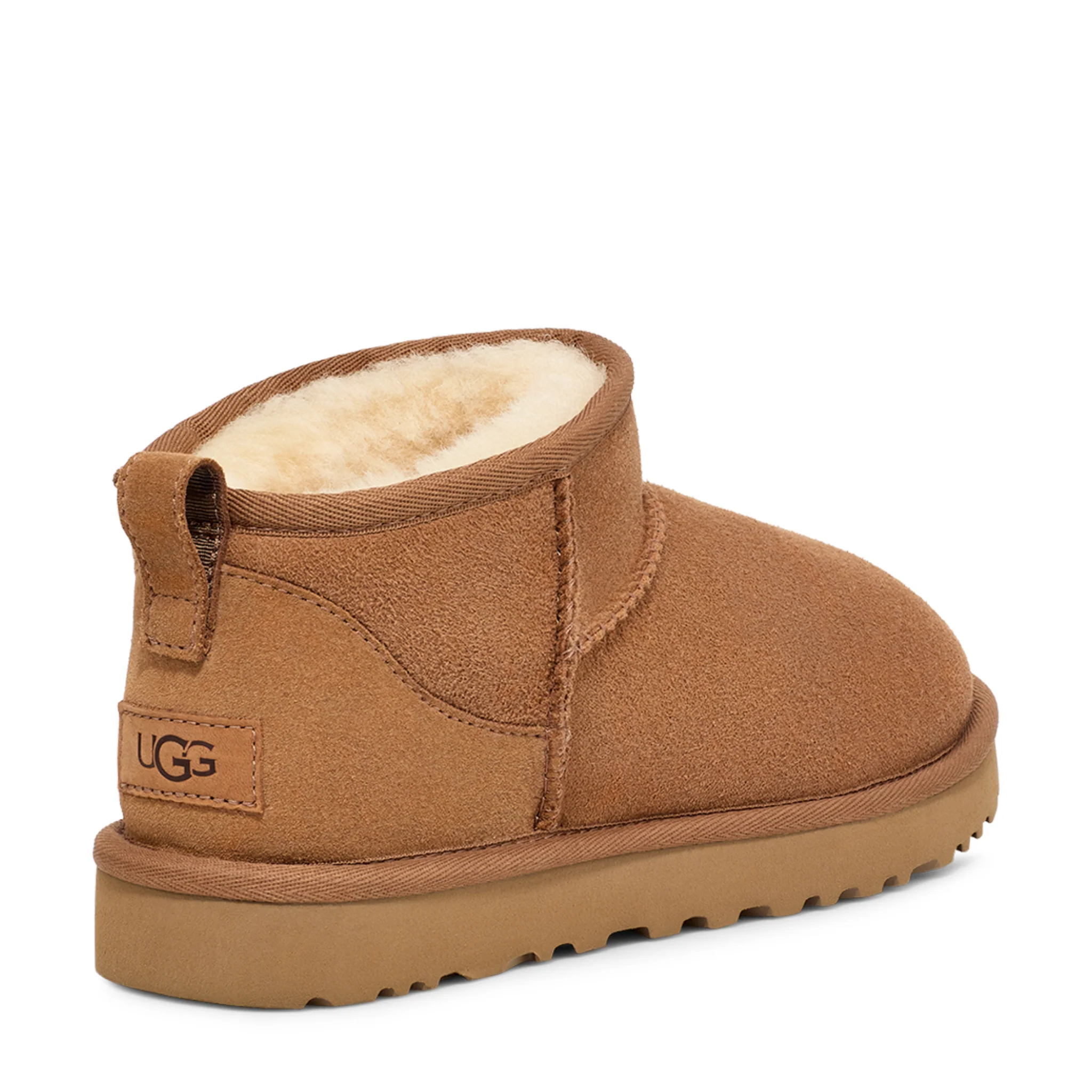 Womens UGG Chestnut Classic Ultra Mini Boots - Image 4