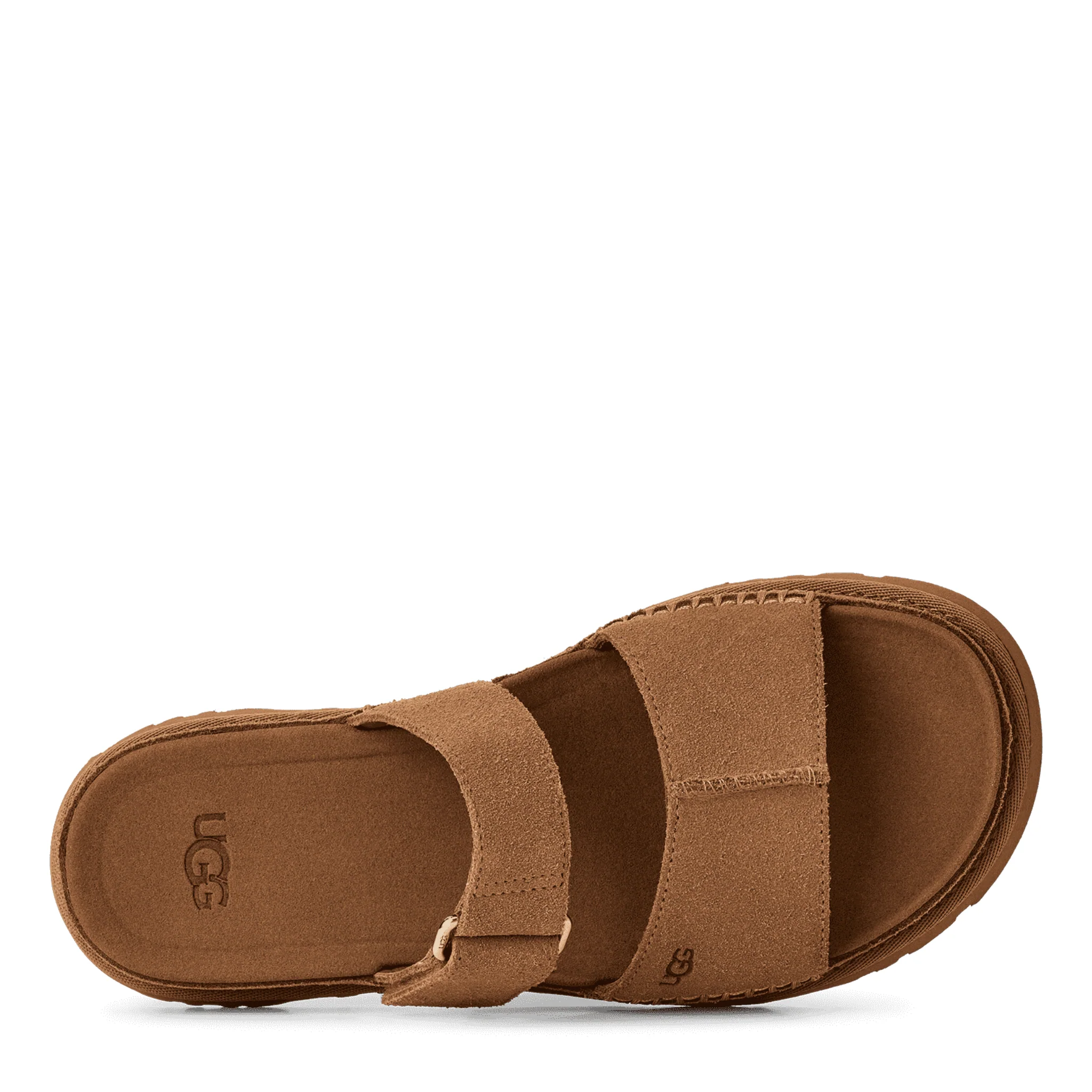 Womens UGG Chestnut Goldengaze Slide Sandals - Image 5