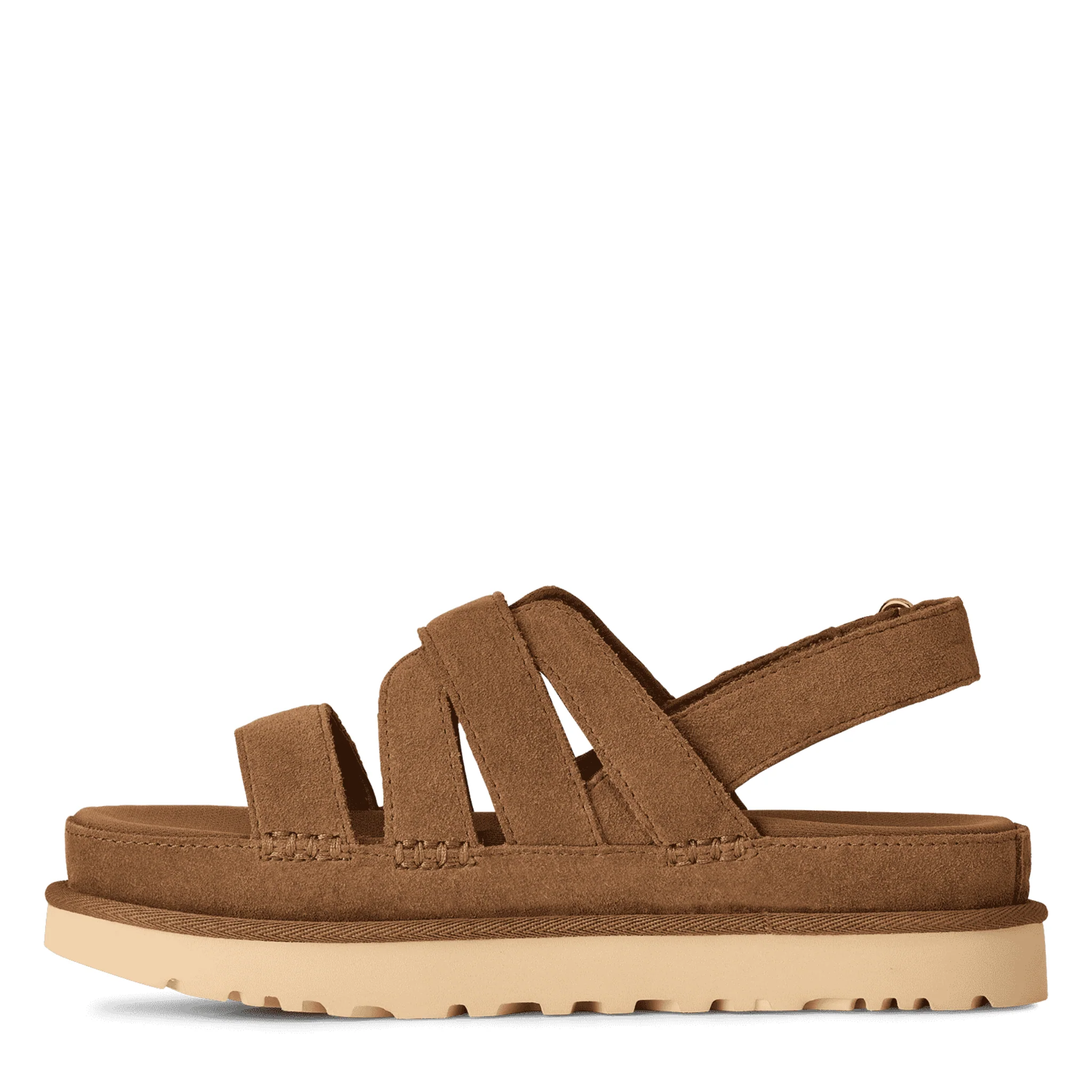 Womens UGG Chestnut Goldenstar Gleam Sandals - Image 3