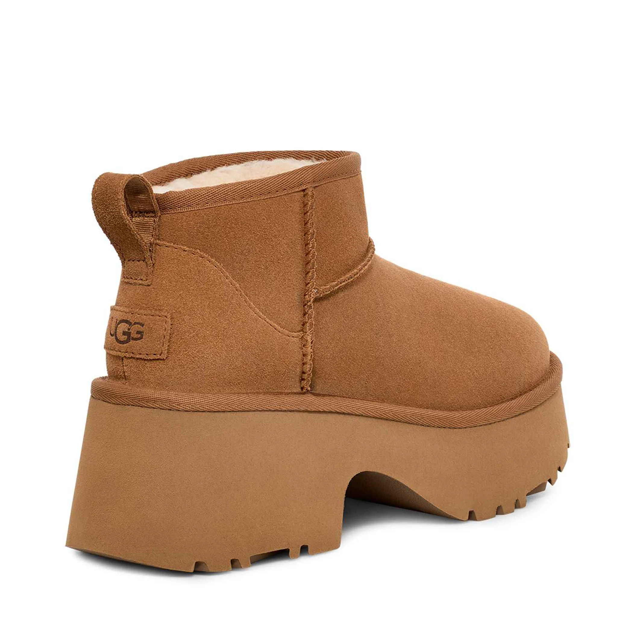 Womens UGG Chestnut Ultra Mini New Heights - Image 3