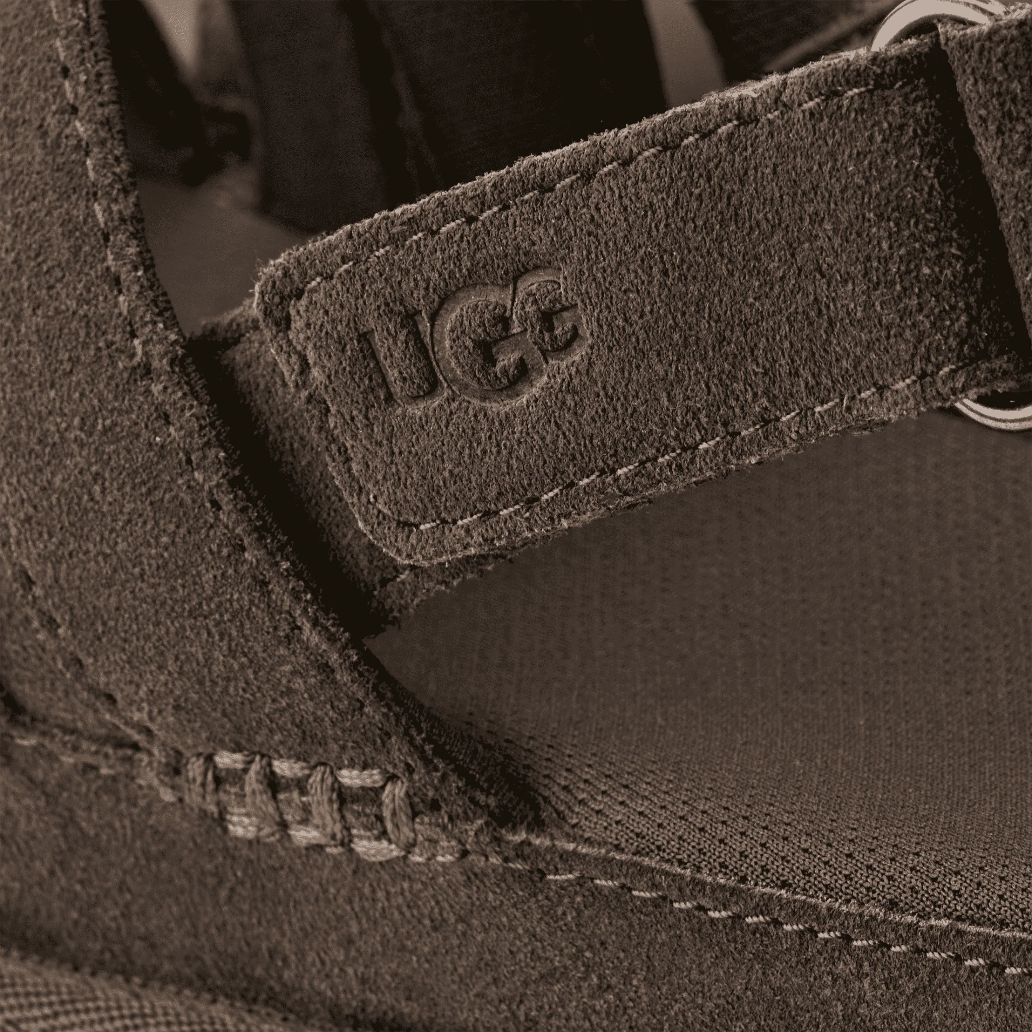 Womens UGG Dense Smoke Goldenstar Gleam Sandals - Image 4