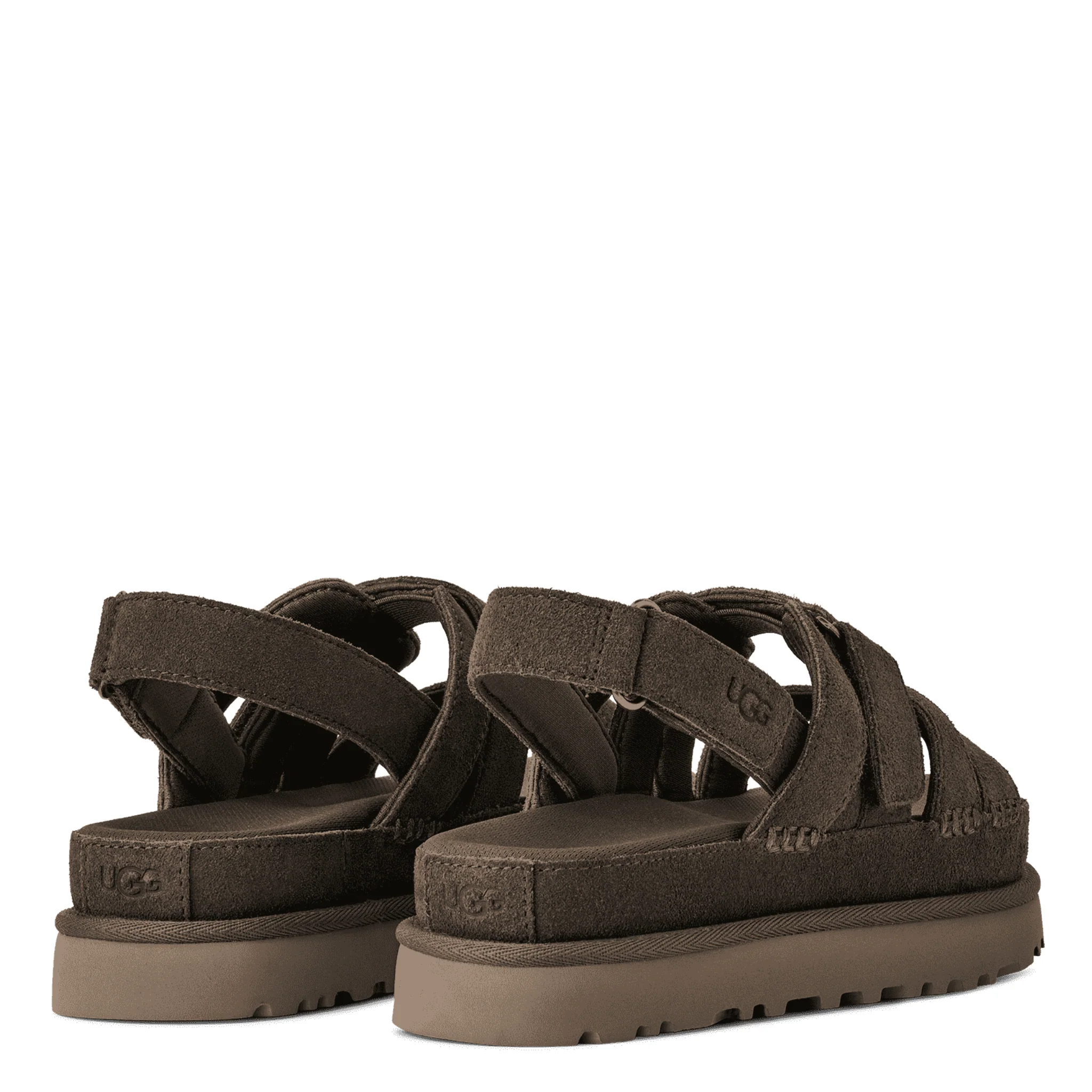 Womens UGG Dense Smoke Goldenstar Gleam Sandals - Image 5