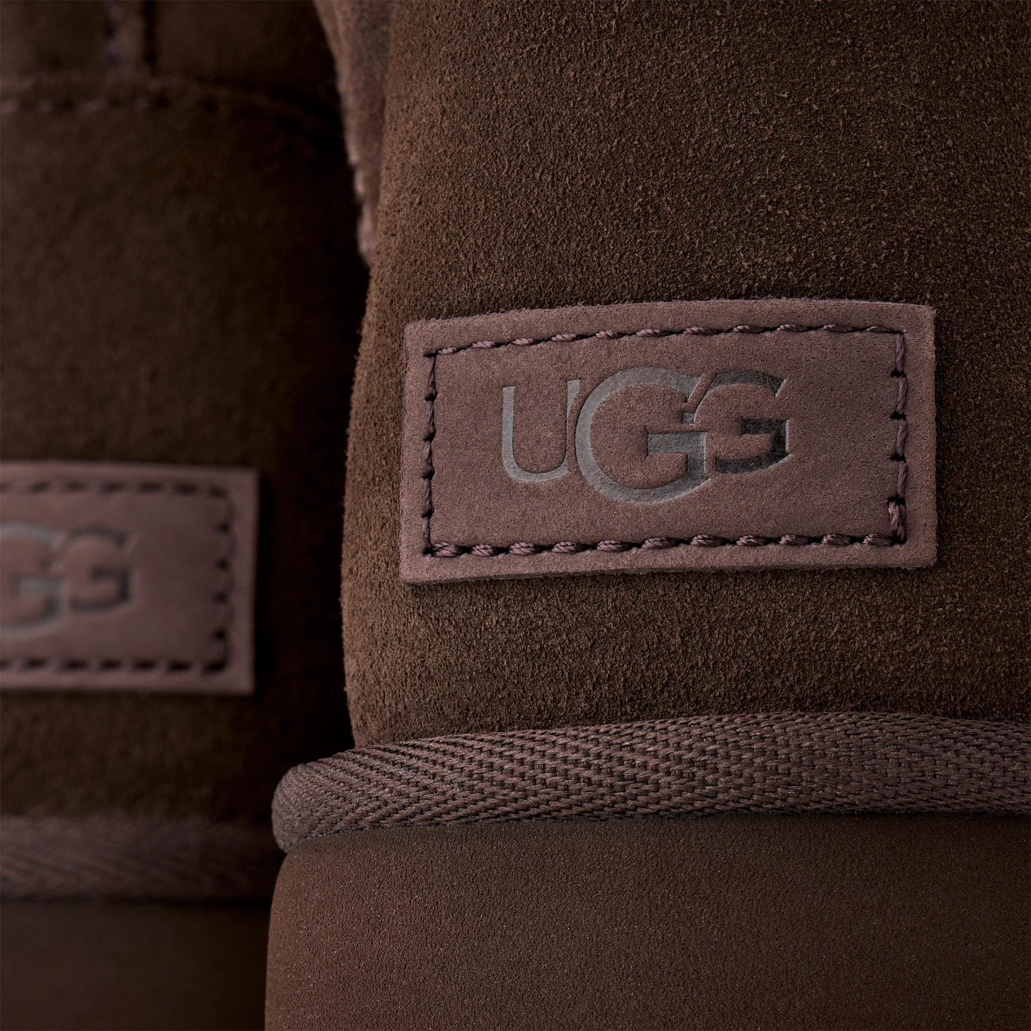 Womens UGG Dusted Cocoa Classic Mini II Boots - Image 4