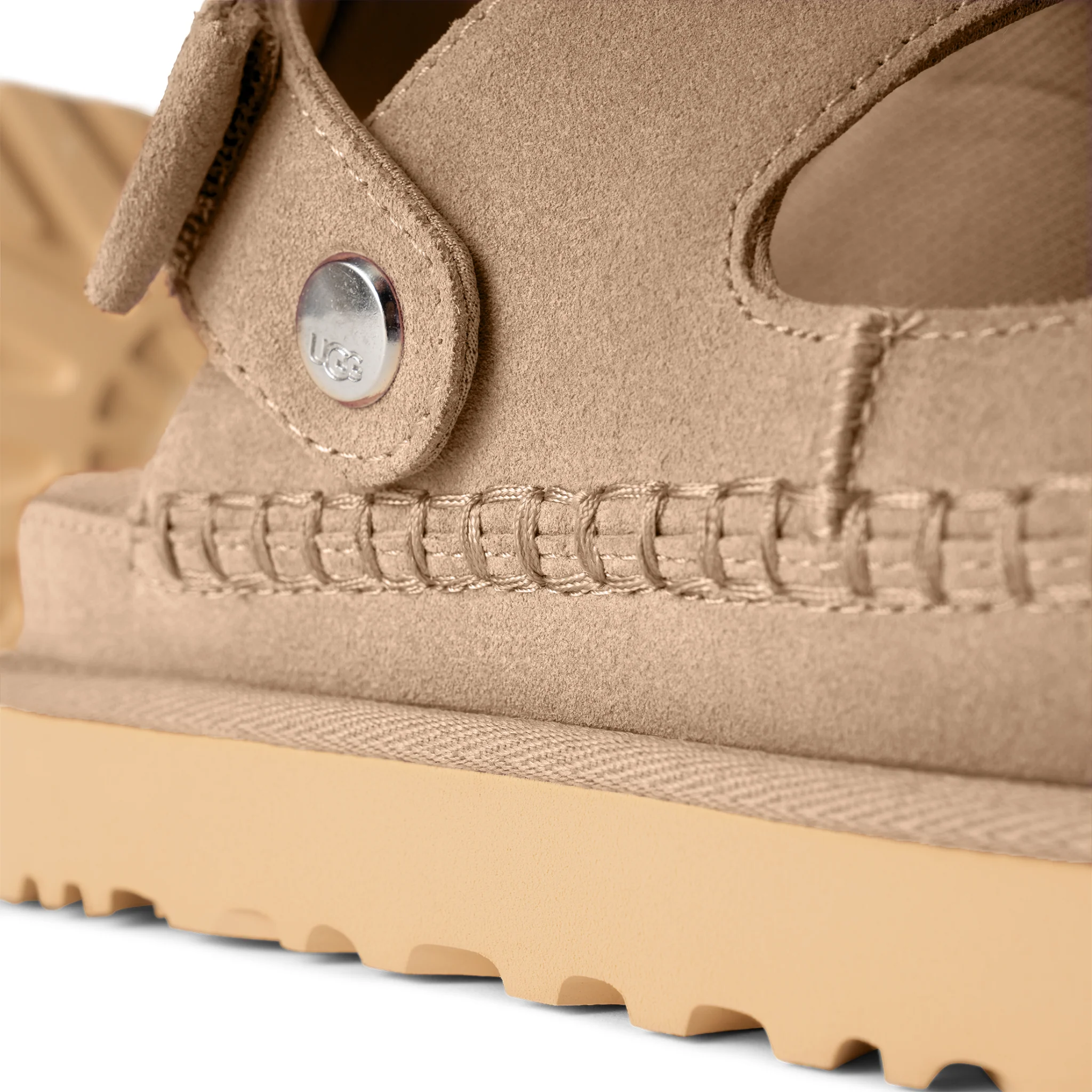 Womens UGG Sand Goldenstar Glide Sandals - Image 3