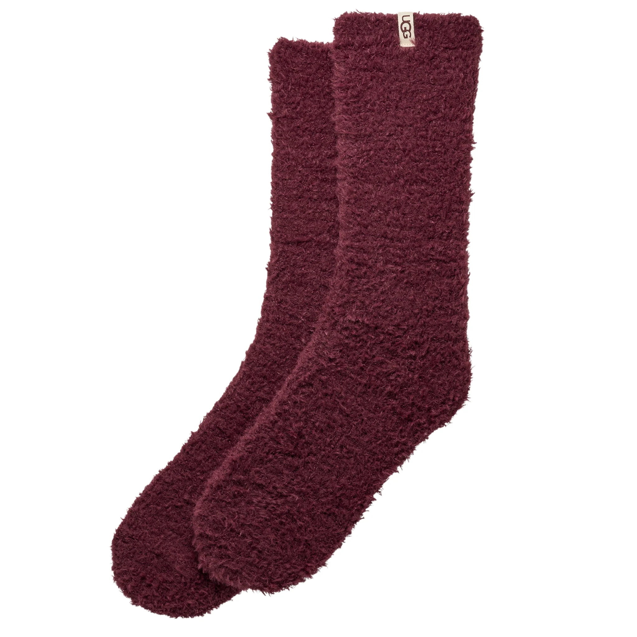 Womens UGG Wild Grape Teddi Cozy Crew Socks - Image 2