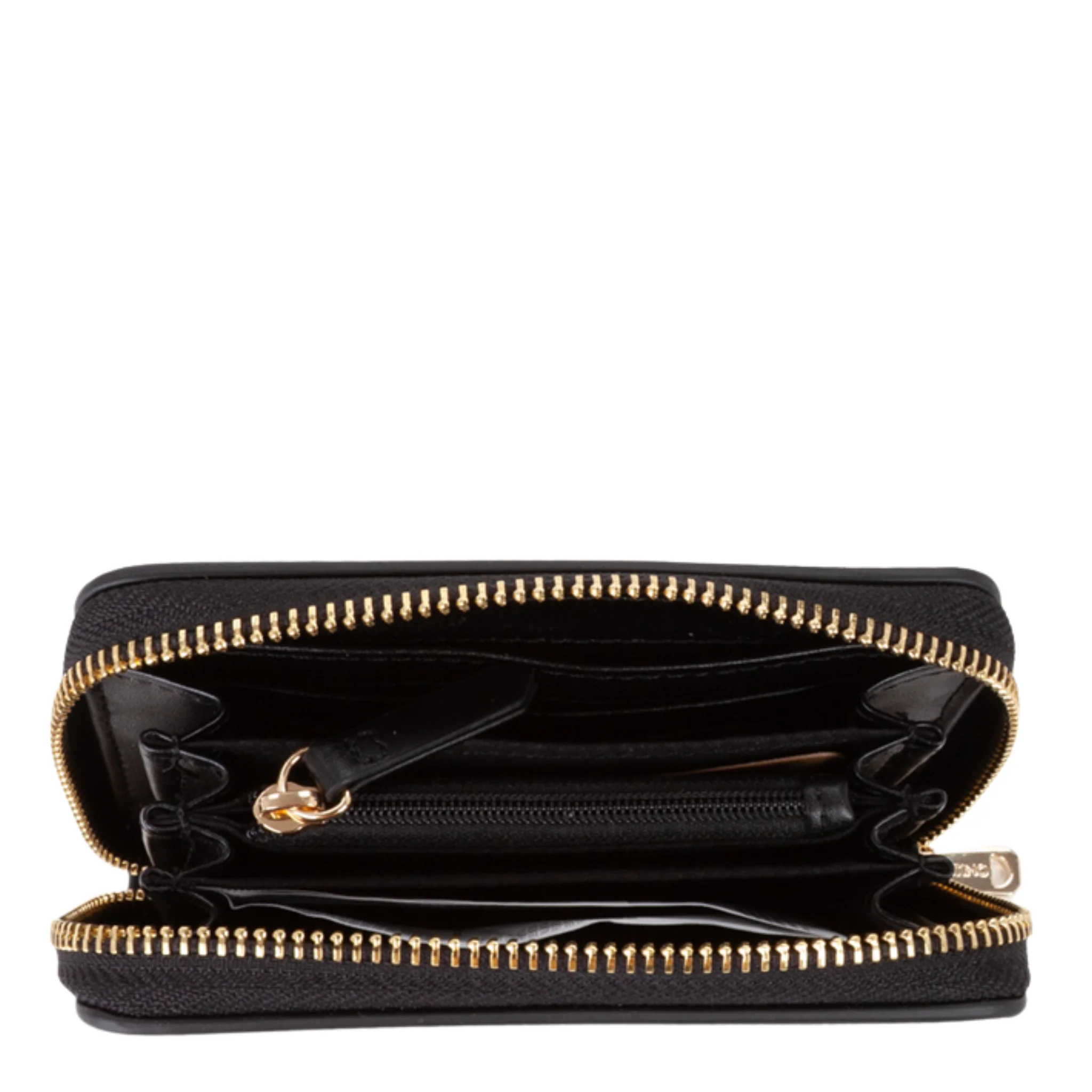 Womens Valentino Black Doris RE Small Zip Around Purse - Image 3