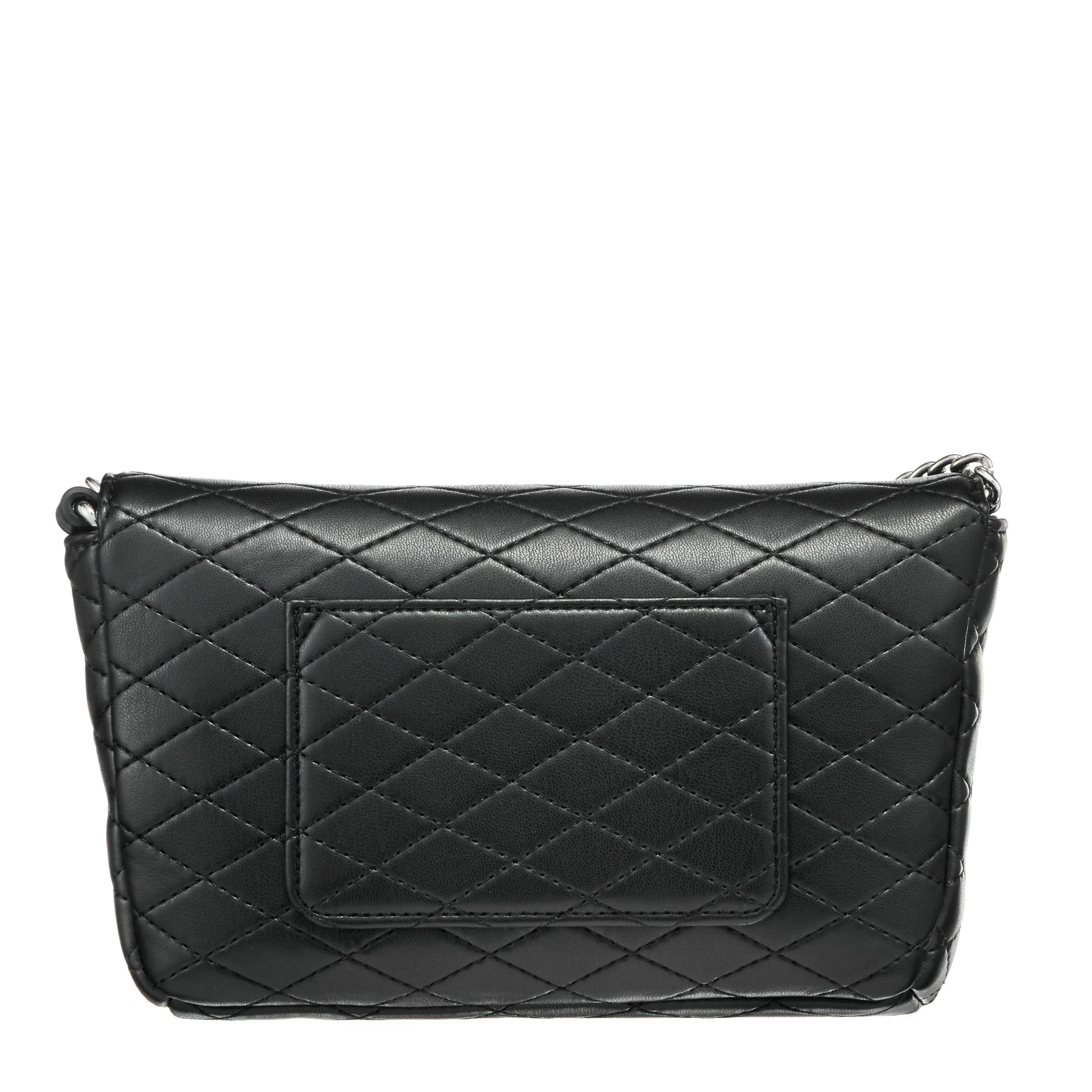 Womens Valentino Black Fran Flap Crossbody Bag - Image 3
