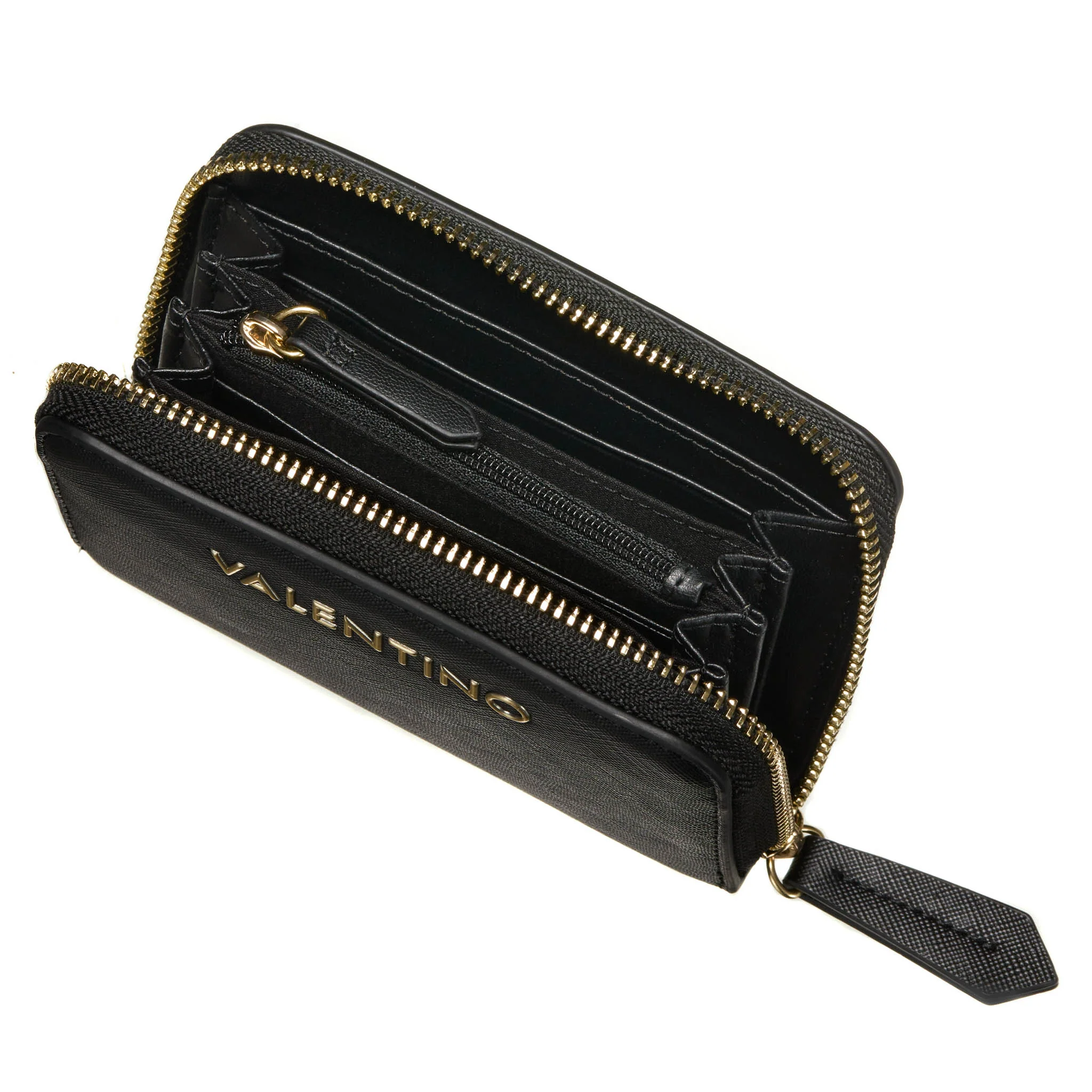 Womens Valentino Black Zero RE Small ZA Purse - Image 3
