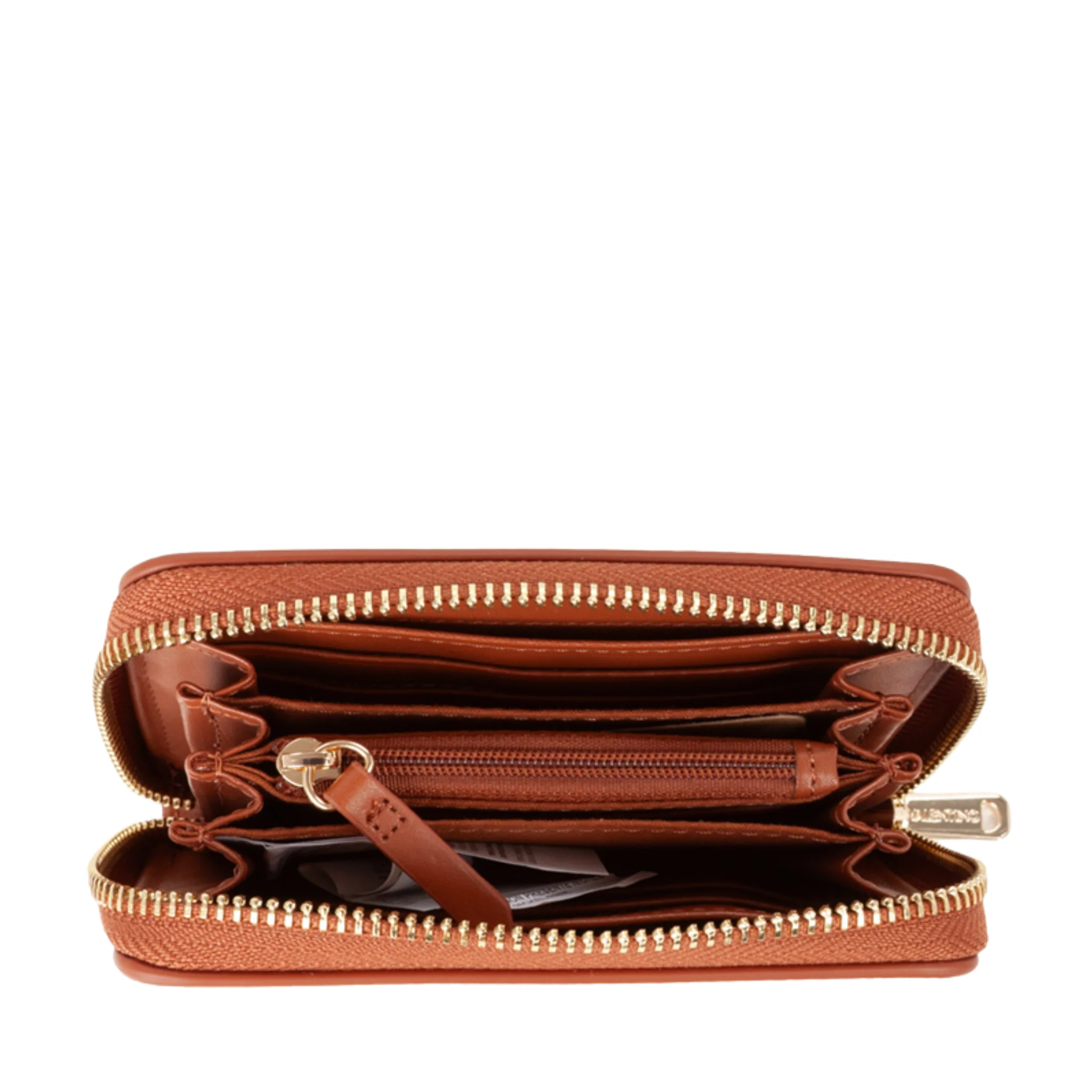 Womens Valentino Cuoio Doris RE Small Zip Around Purse - Image 3
