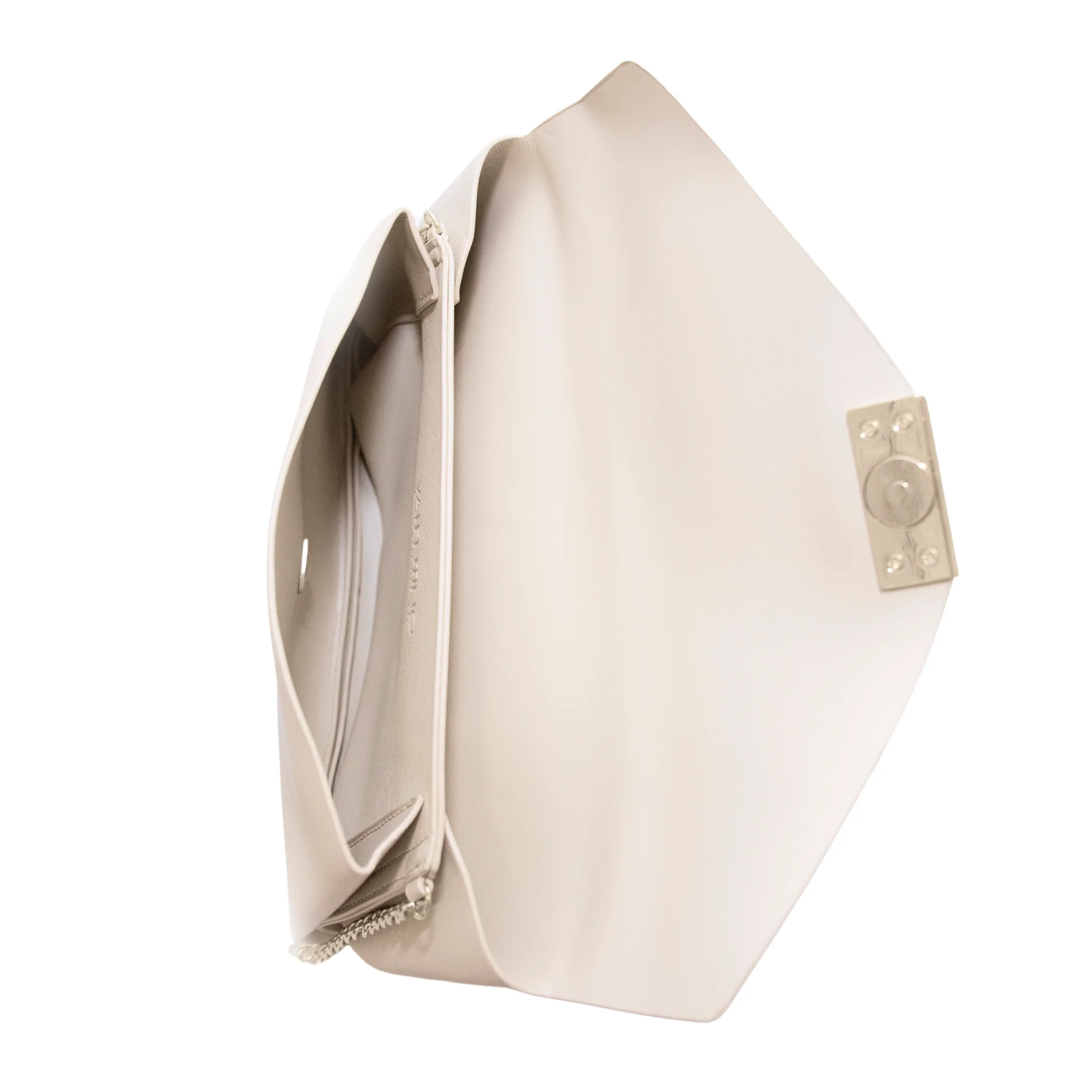 Womens Valentino Ecru Arpie Clutch Bag - Image 4