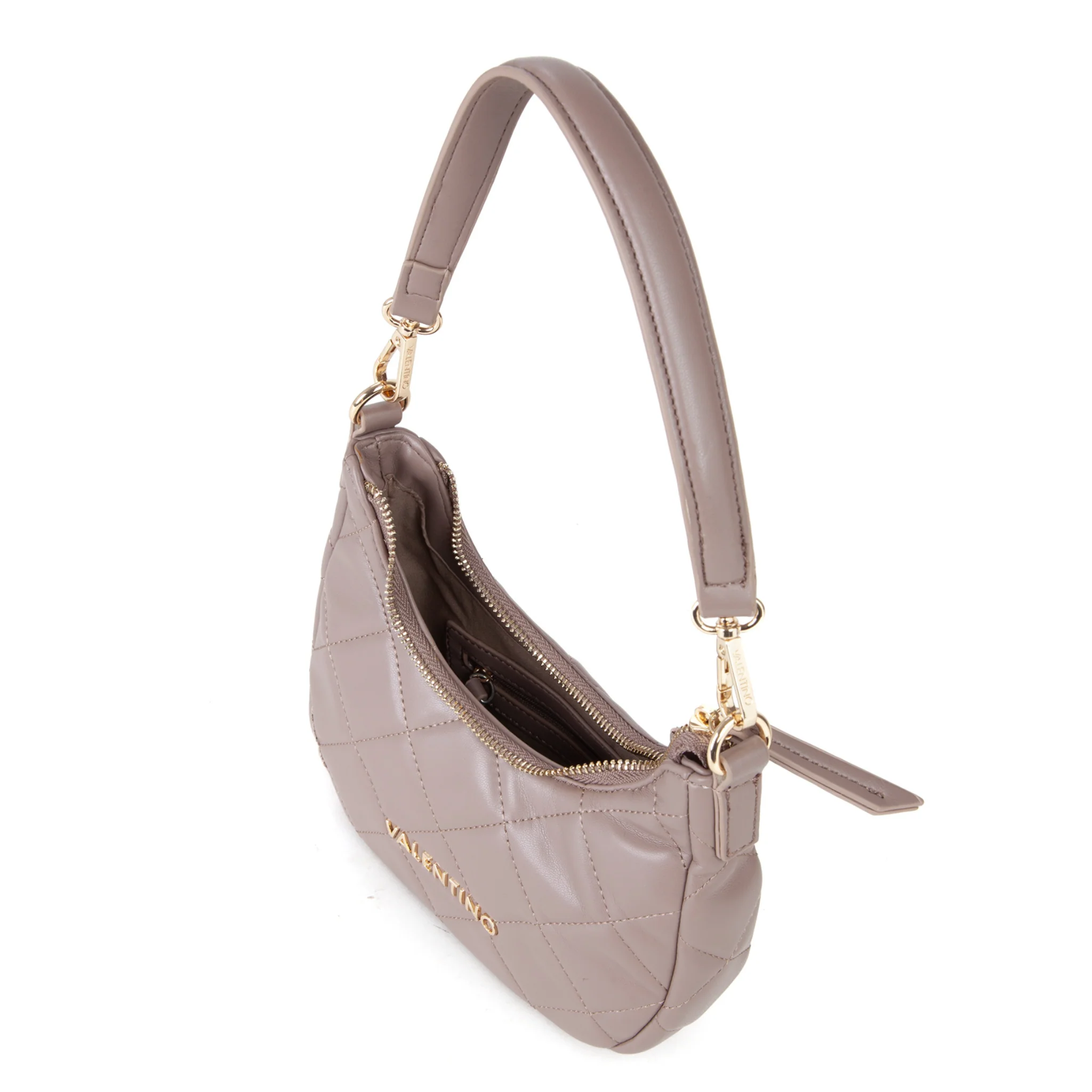 Womens Valentino Taupe Ocarina Hobo Bag - Image 3