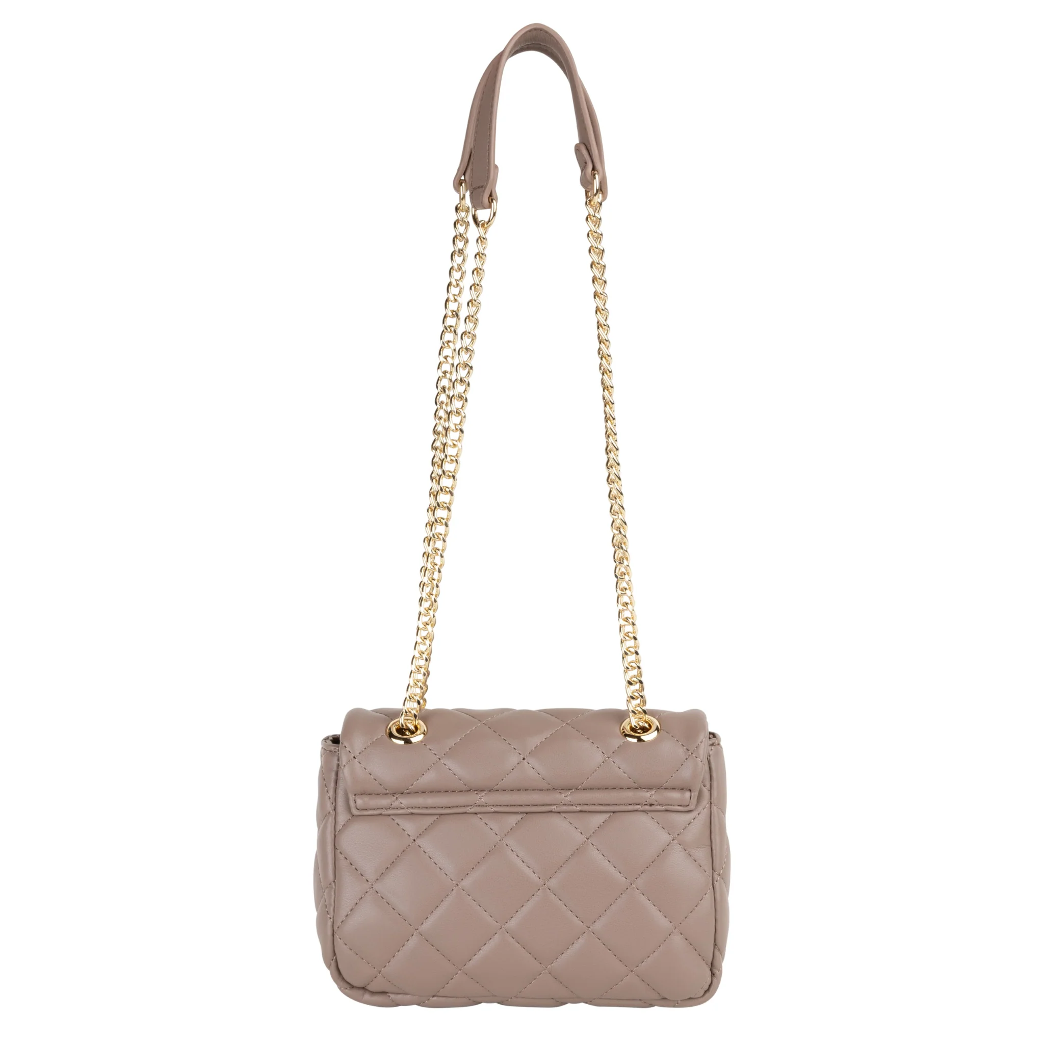 Womens Valentino Taupe Ocarina Small Flap Crossbody Bag - Image 4