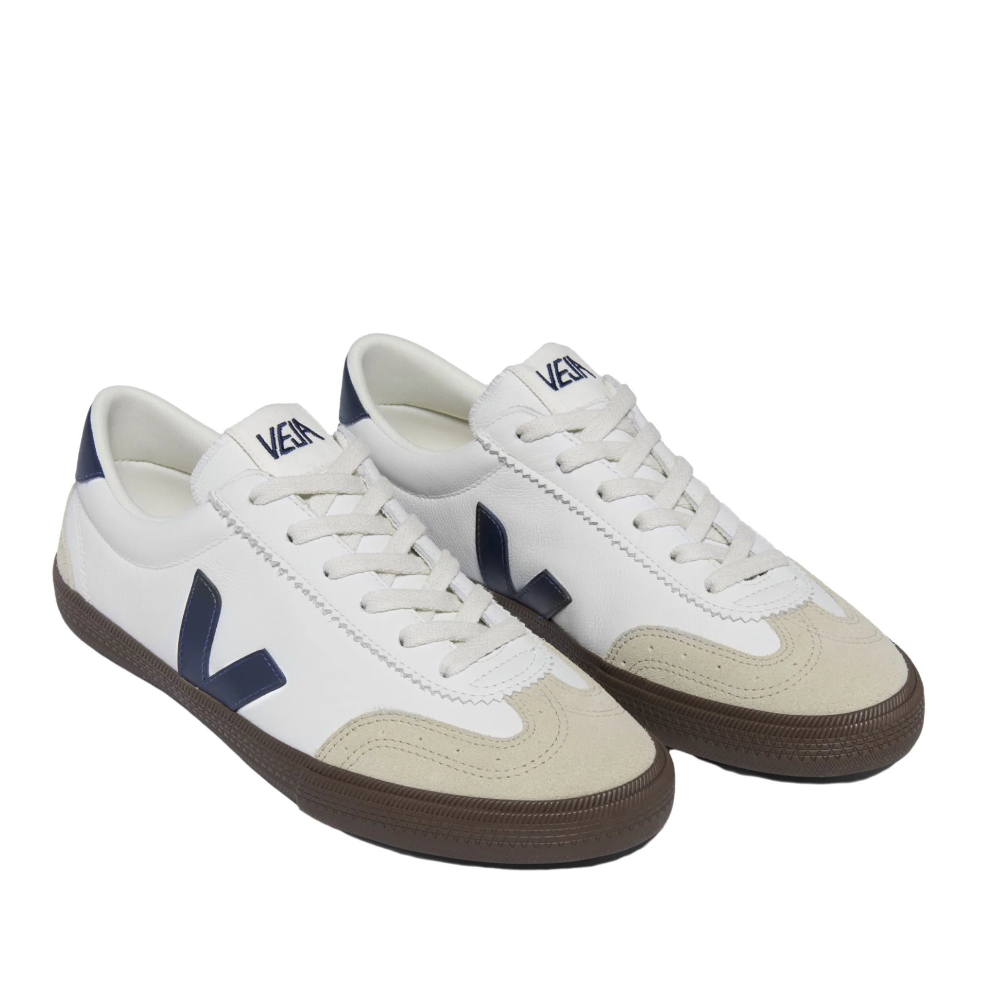 Womens VEJA White/Nautico/Bark Trainers - Image 3