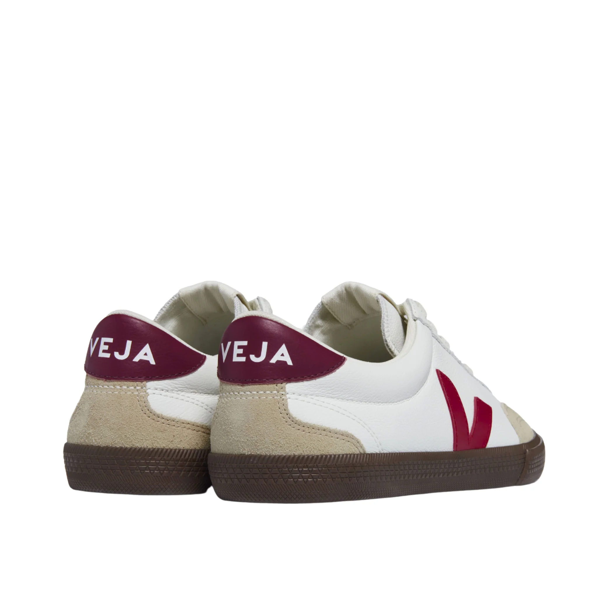 Womens VEJA White/Pekin/Bark Trainers - Image 3