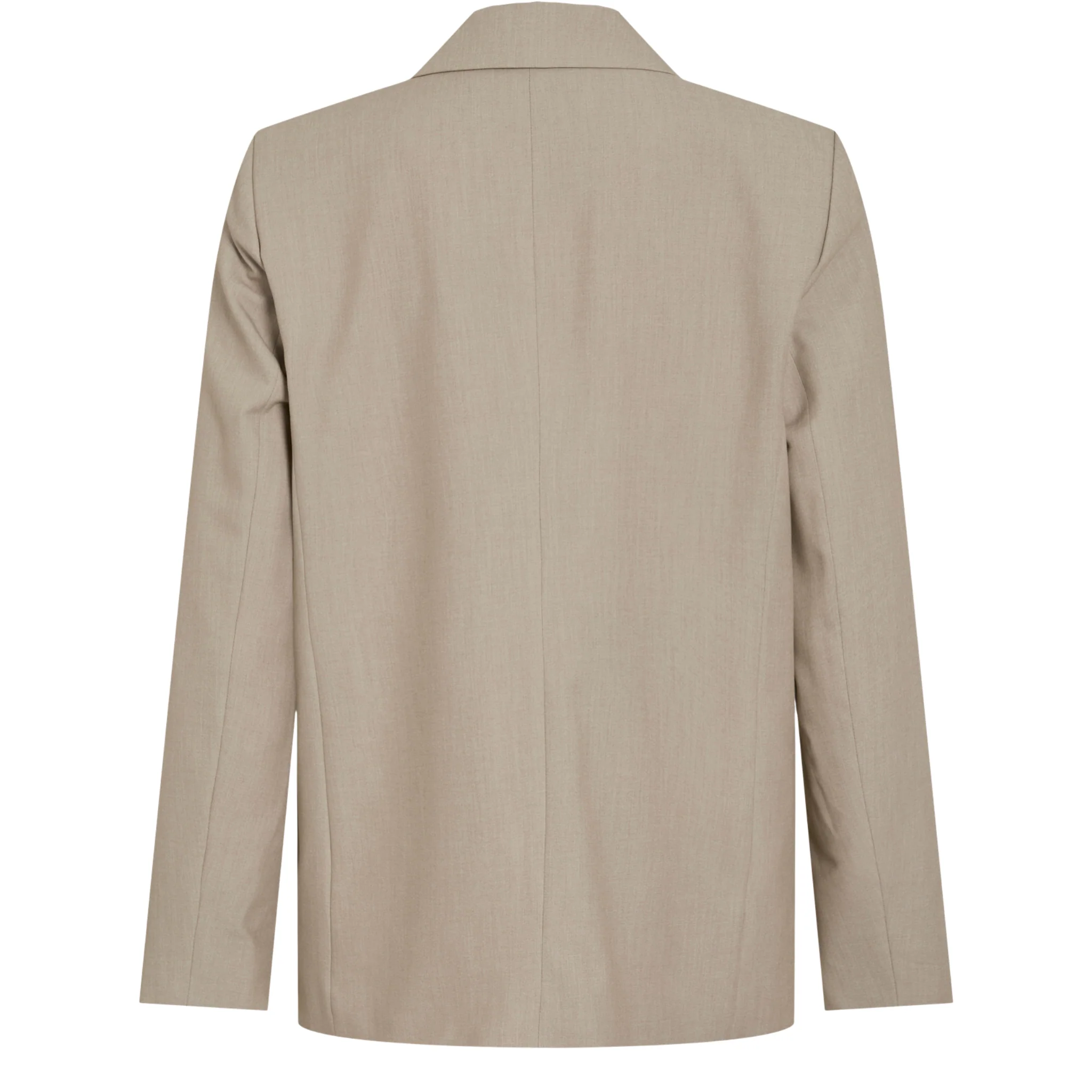 Womens Vila Beige Visiffe Blazer - Image 2