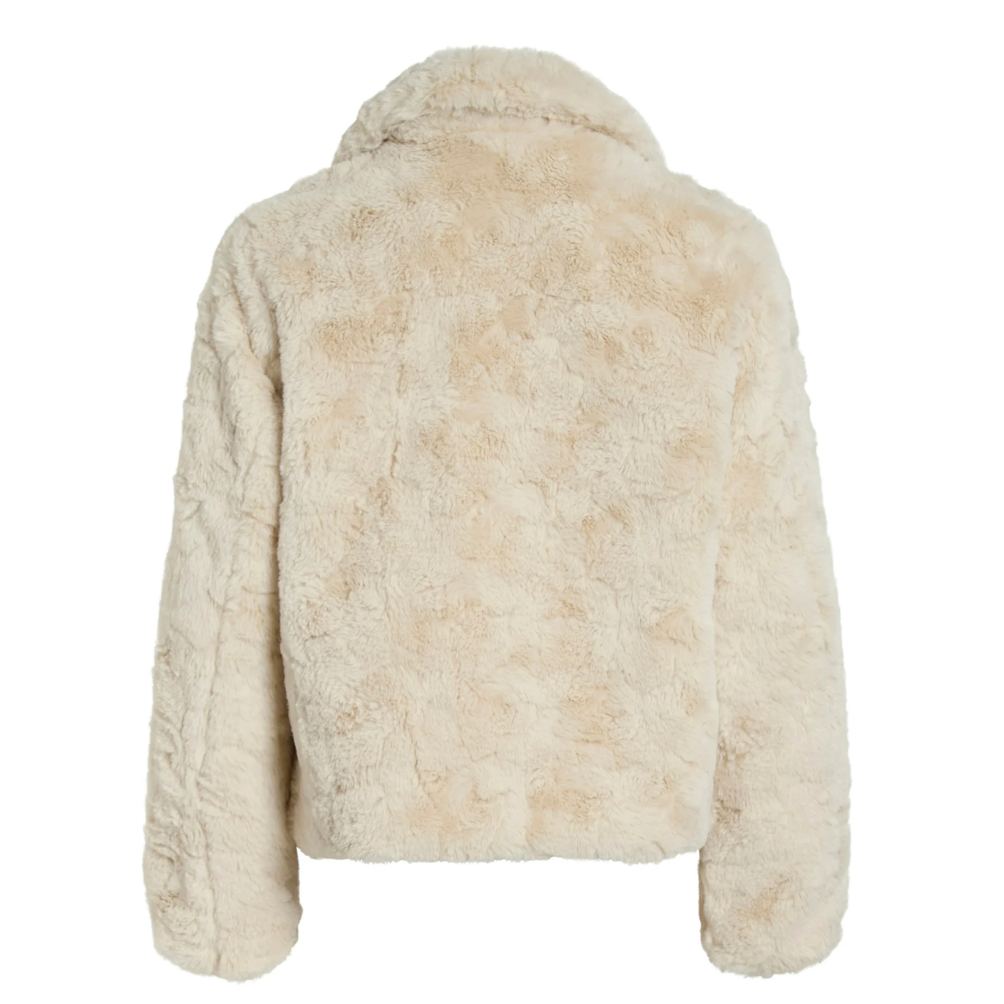 Womens Vila Birch Vidorte Faux Fur Jacket - Image 3