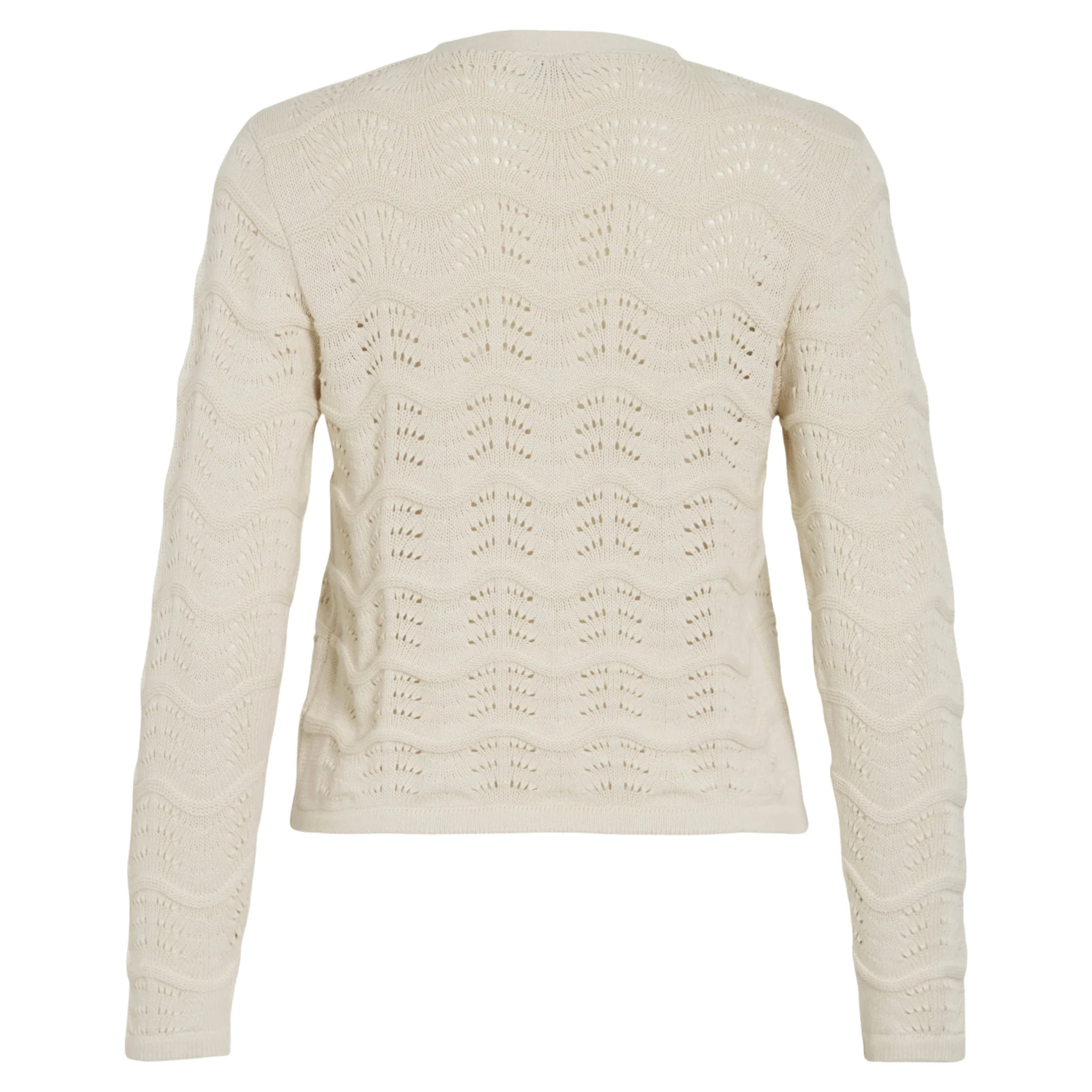 Womens Vila Birch Viwave Tie Front Cardigan - Image 2