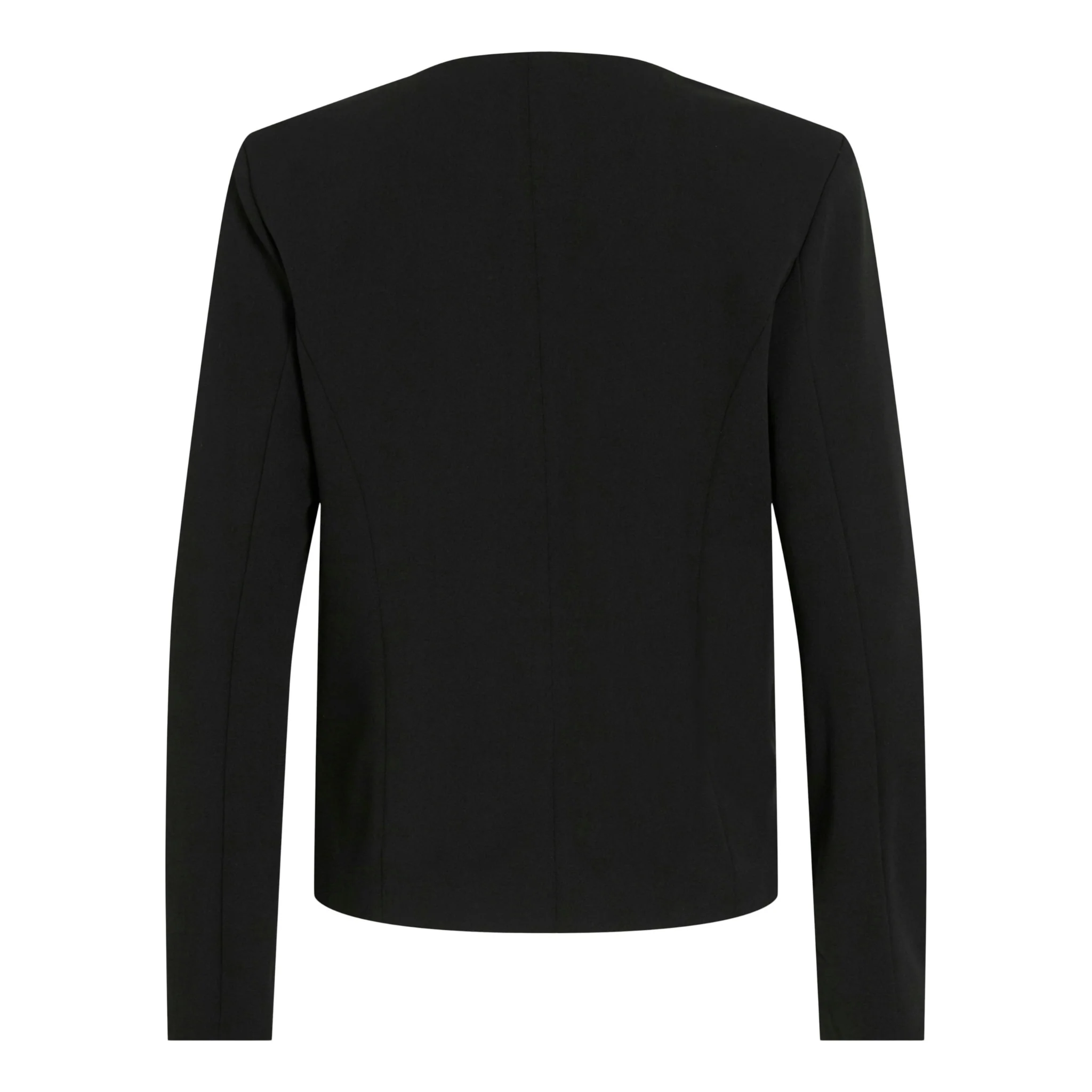 Womens Vila Black Beauty Viclua Blazer - Image 4