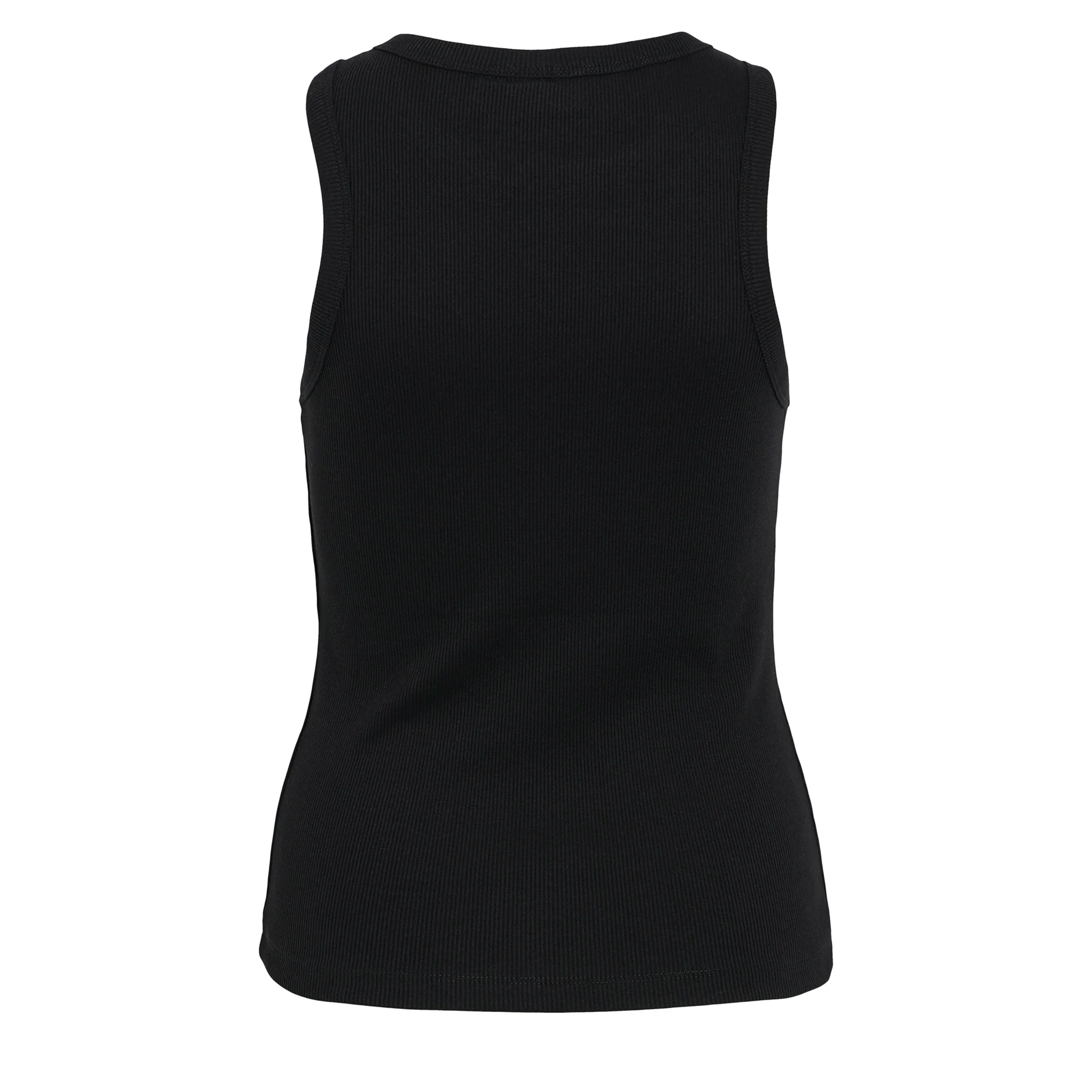Womens Vila Black Beauty Visola Tank Top - Image 3