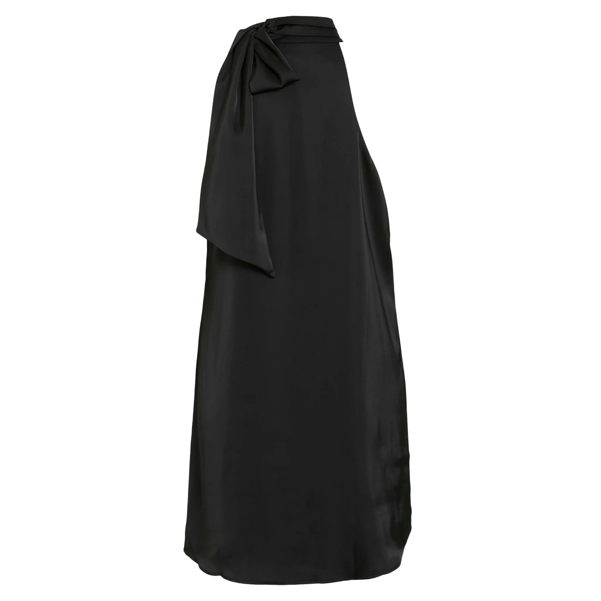 Womens Vila Black Visally Sleeveless Dress - Image 4