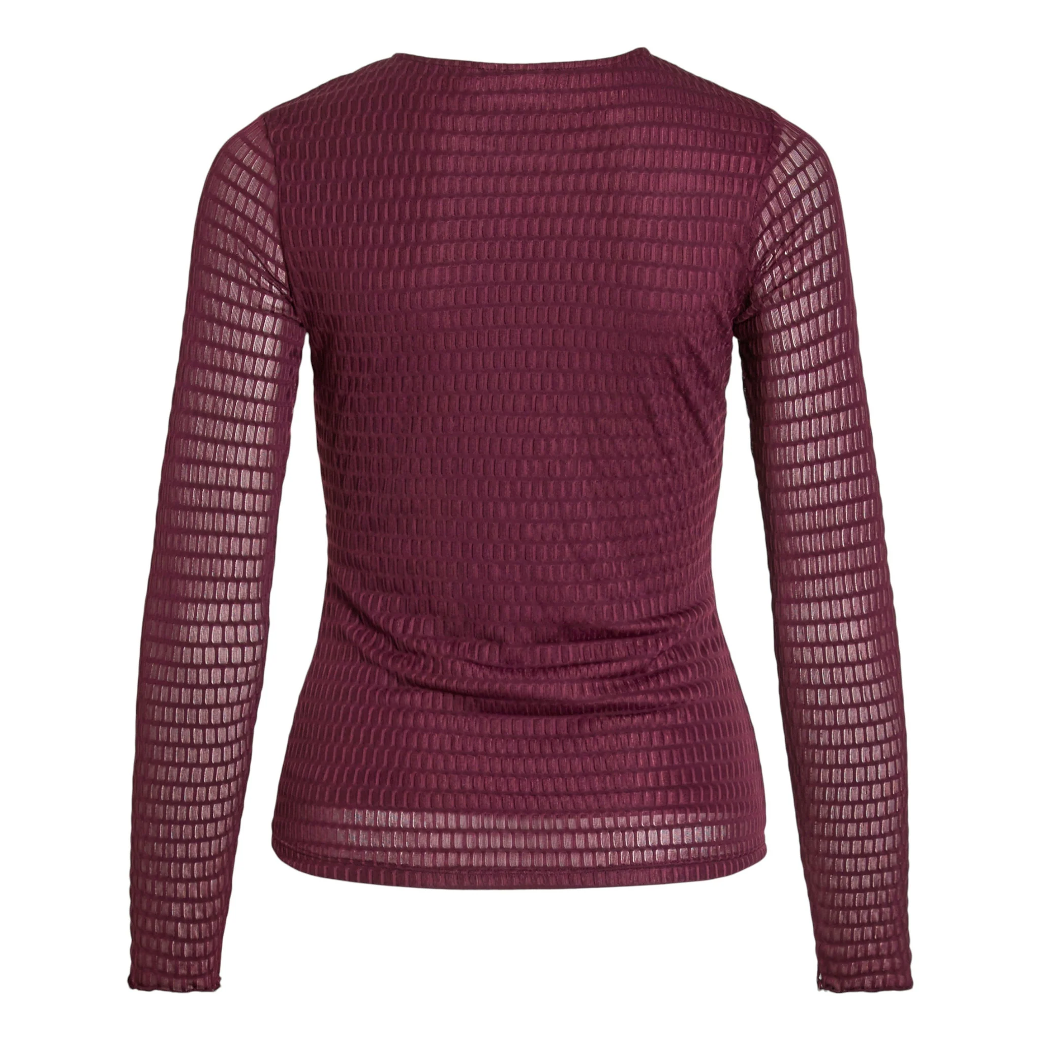 Womens Vila Fig Vilarine L/s T Shirt - Image 3