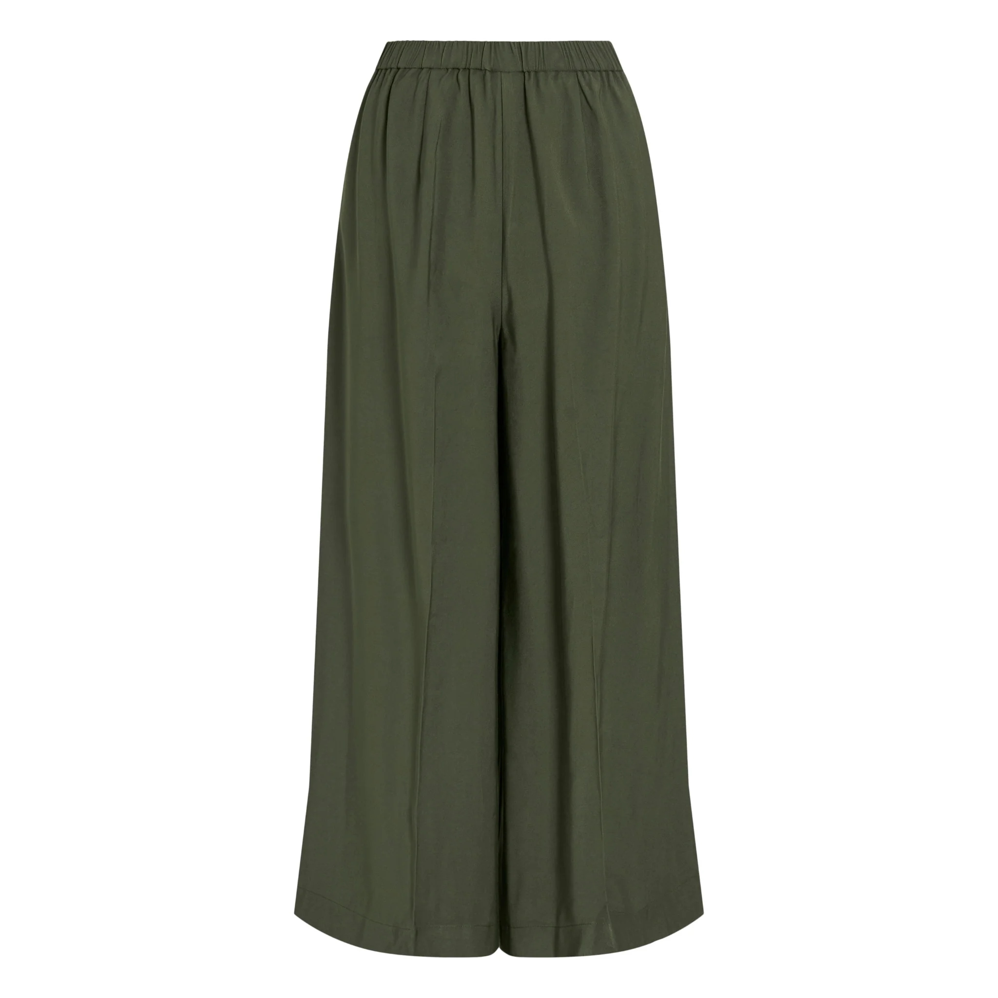 Womens Vila Green Deep Depths Vimarlee Wide Culottes - Image 2