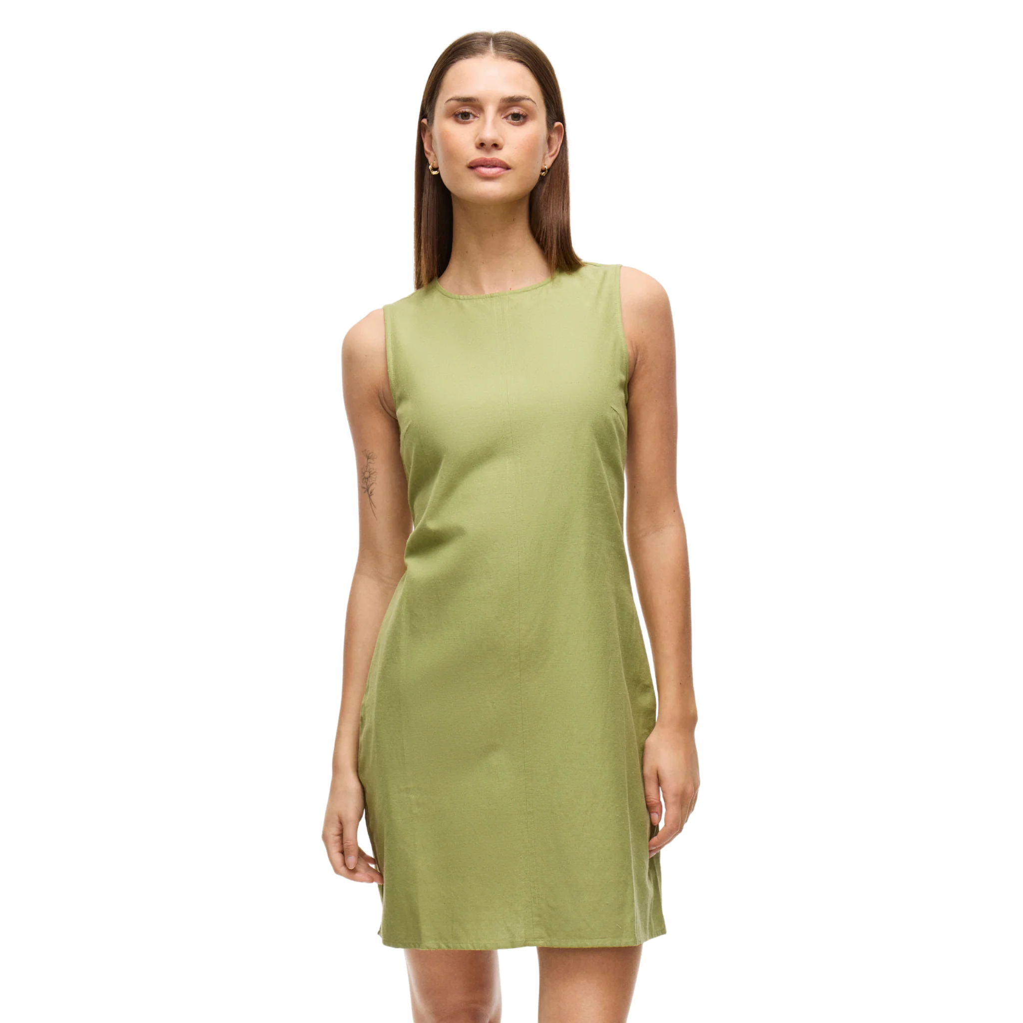 Womens Vila Sage Viprisilla Sleeveless Short Dress - Image 2