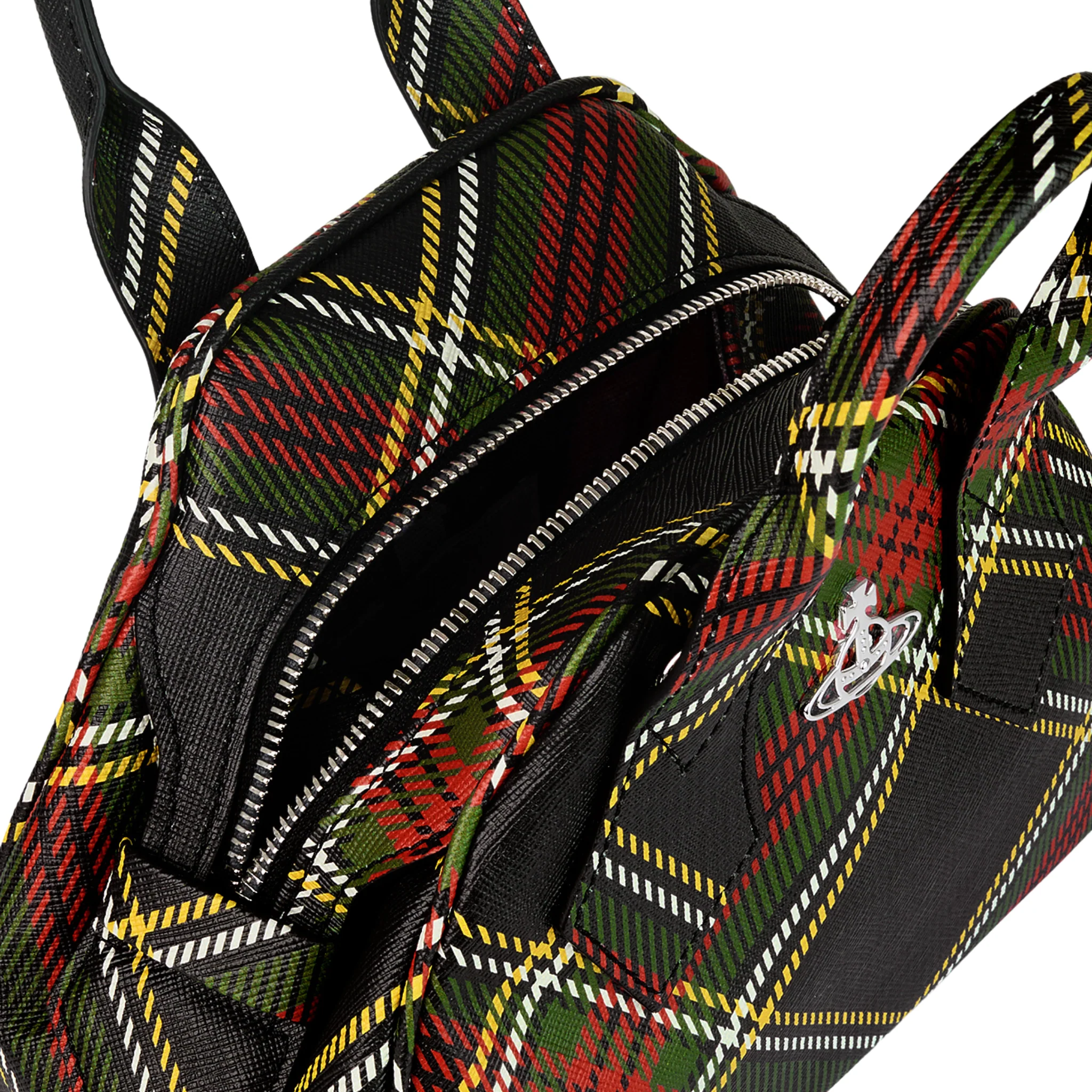 Womens Vivienne Westwood Chelsea Tartan Yasmine Small Bag - Image 4