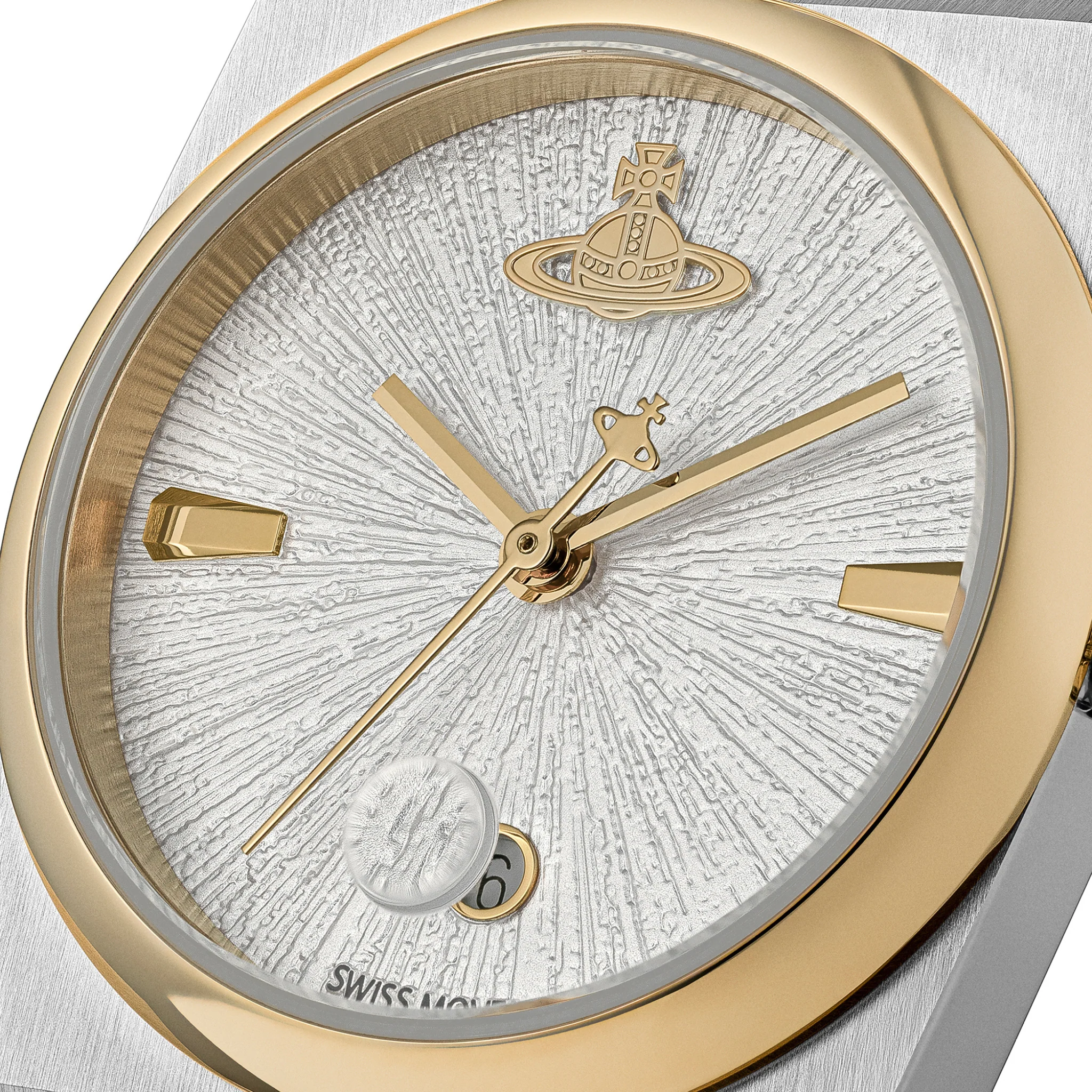 Womens Vivienne Westwood Silver/Gold The Hoxton Watch - Image 4
