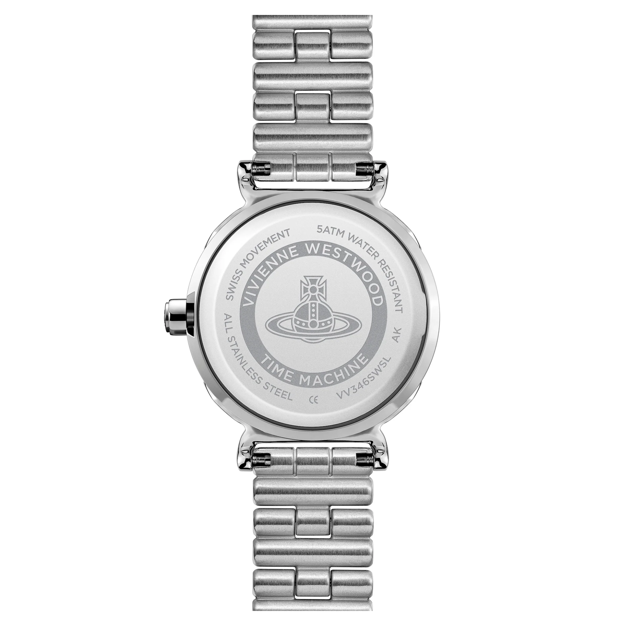 Womens Vivienne Westwood Silver/White Dial The Chelsea Watch - Image 7